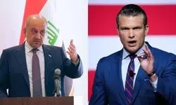 هشدار وزیر دفاع آمریکا به همتای عراقی‌اش کدام کشور را نشانه رفته است؟ 
