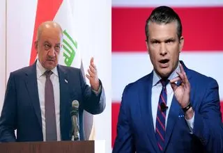 هشدار وزیر دفاع آمریکا به همتای عراقی‌اش کدام کشور را نشانه رفته است؟ 