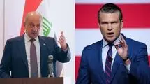 هشدار وزیر دفاع آمریکا به همتای عراقی‌اش کدام کشور را نشانه رفته است؟