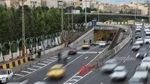 ترافیک پرحجم و سنگین در معابر و بزرگراه‌های تهران