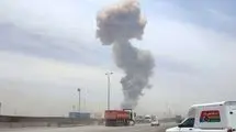 آتش در بندر شهید رجایی دوباره شعله‌ور شد