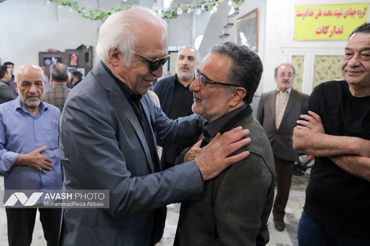 مراسم تشییع سید محمد تاج زاده