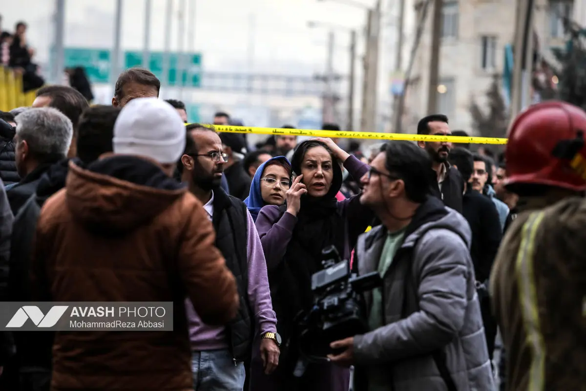 آتش‌سوزی بازار بزرگ جنت‌ - تهران