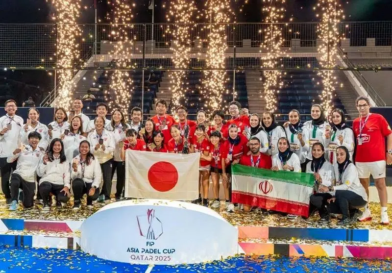 پایان نقرهای دختران و چهارمی پسران پدل ایران در آسیا