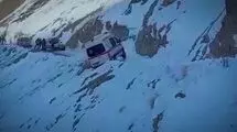 جزئیات سقوط آمبولانس به دره در کولاک برف