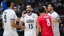 شکست ناباورانه والیبال ایران مقابل مصر