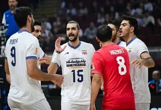 شکست ناباورانه والیبال ایران مقابل مصر