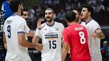 شکست ناباورانه والیبال ایران مقابل مصر