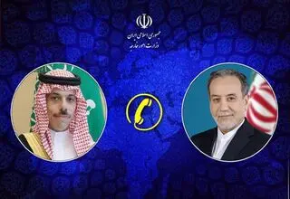 تماس تلفنی عراقچی و همتای عربستانی