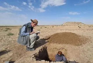 کشف سکونتگاه اشکانی ـ ساسانی