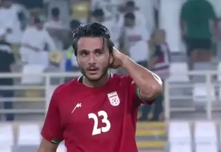 پاس گل دیوانه‌وار جوان پرسپولیسی در امارات