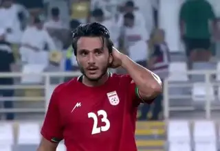 پاس گل دیوانه‌وار جوان پرسپولیسی در امارات