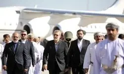 علی لاریجانی وارد مسقط شد