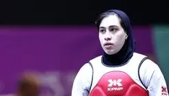 یلدا ولی‌نژاد سومین تکواندوکار ایران در مرحله نیمه نهایی