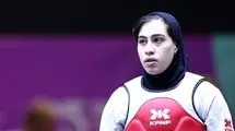 یلدا ولی‌نژاد سومین تکواندوکار ایران در مرحله نیمه نهایی