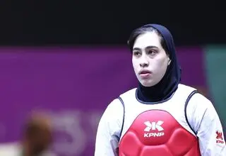 یلدا ولی‌نژاد سومین تکواندوکار ایران در مرحله نیمه نهایی