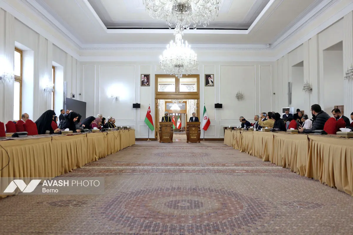 دیدار وزیر خارجه عمان با وزیر خارجه ایران
