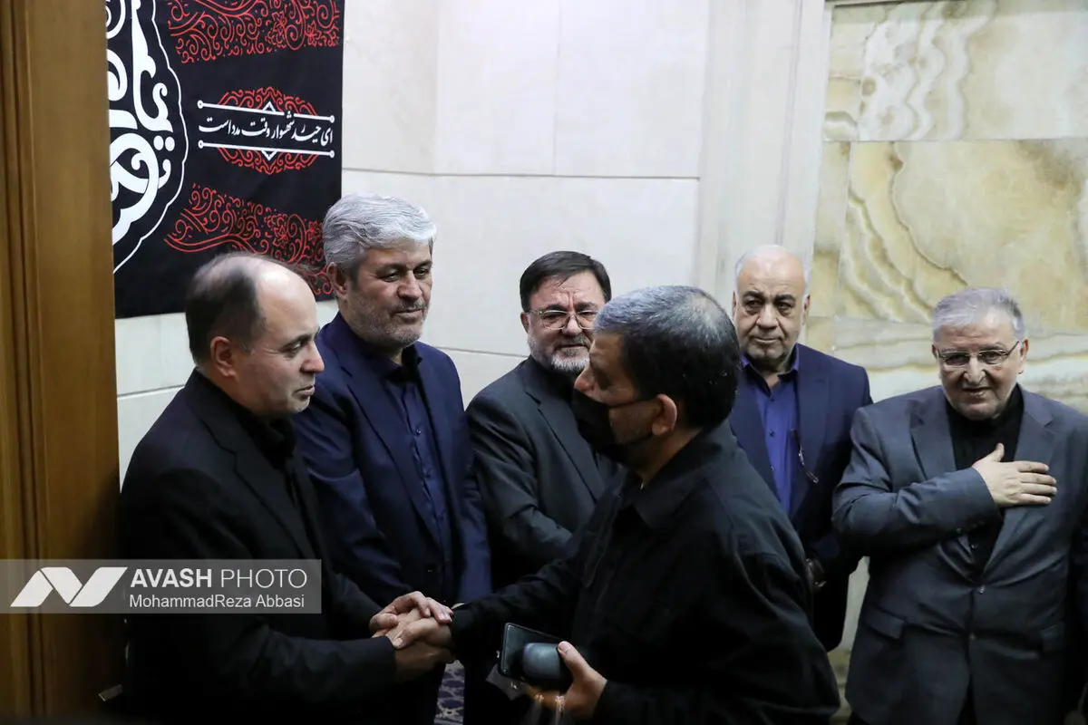 مراسم گرامیداشت شهید علی لاریجانی و فرزندش شهید مرتضی لاریجانی