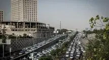 ترافیک سنگین در تهران امروز 27 بهمن 1404