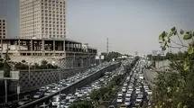 ترافیک سنگین در تهران امروز 27 بهمن 1404