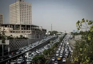 ترافیک سنگین در تهران امروز 27 بهمن 1404