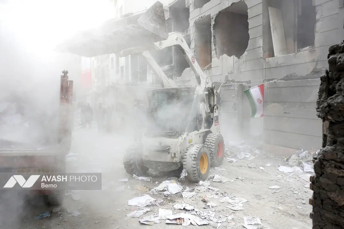 خسارات ناشی از تجاوز هوایی آمریکا و رژیم صهیونیستی به ایران - تهران