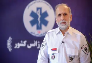 میعادفر: تا الان بیش از ۴ هزار نفر به پایگاه‌های اورژانس تهران مراجعه کردند