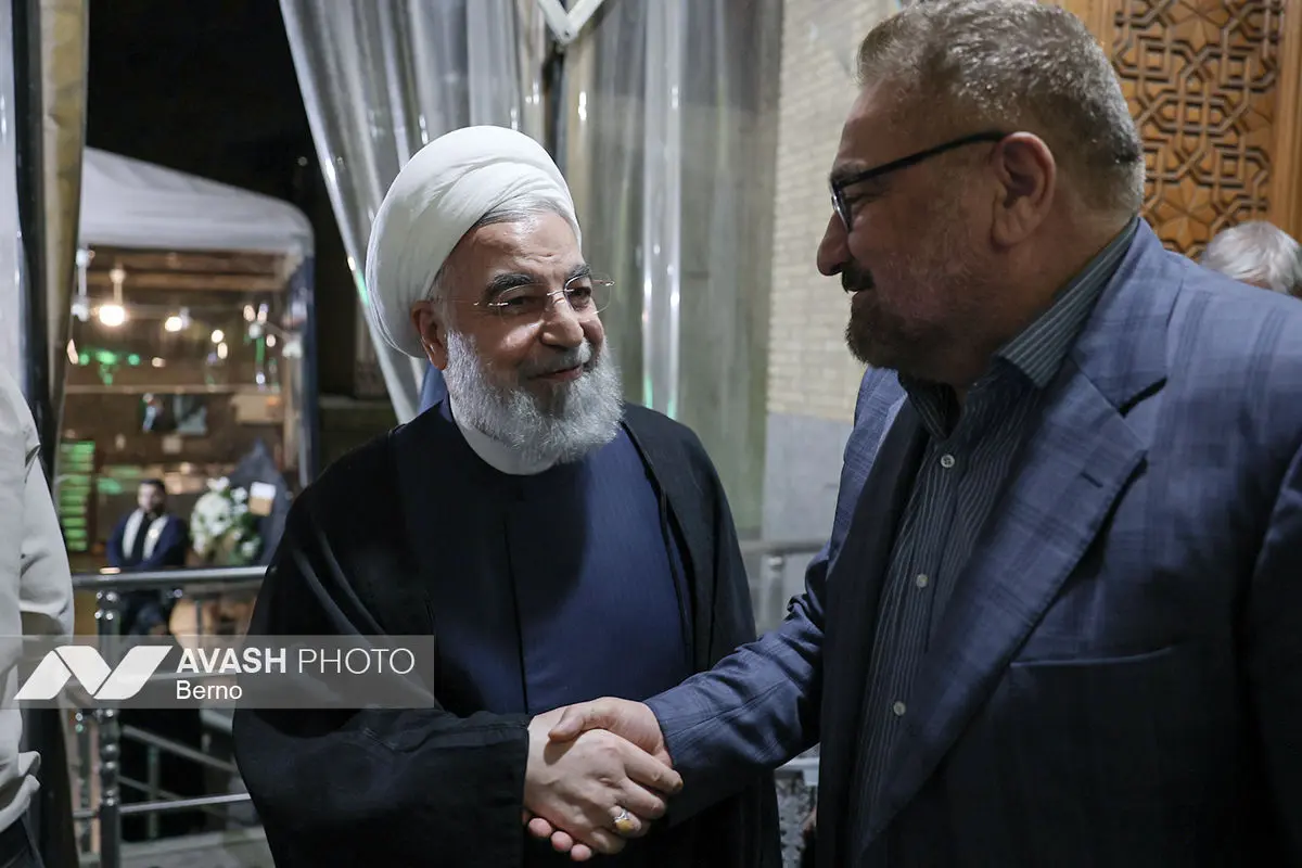 مراسم ختم همسر آیت‌الله سیستانی - تهران