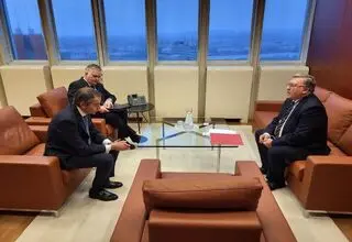  گروسی و اولیانوف درباره خلیج فارس رایزنی کردند 