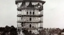 عکس/ عمارت شمس العماره بندرانزلی در دوران ناصرالدین شاه قاجار