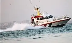 نجات جان یک نفر در ساحل بوشهر 