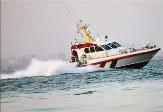 نجات جان یک نفر در ساحل بوشهر 