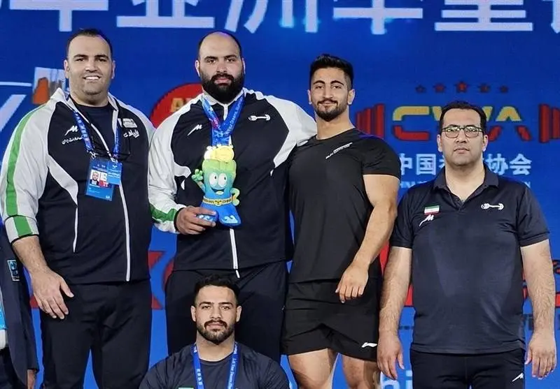 ایران، نایب قهرمان وزنه برداری آسیا شد