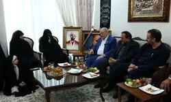 دیدار فرماندهان سپاه با خانواده سپهبد شهید «غلامعلی رشید»