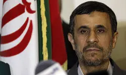 احمدی نژاد عزادار شد 