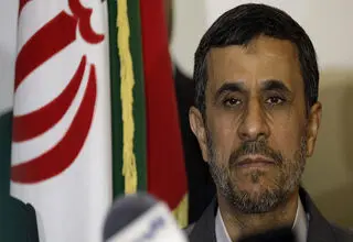 احمدی نژاد عزادار شد 