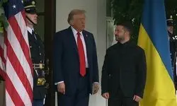دیدار ترامپ و زلنسکی آغاز شد 