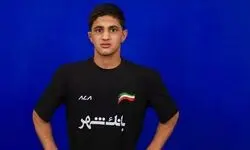 آرمان الهی صاحب نشان برنز شد