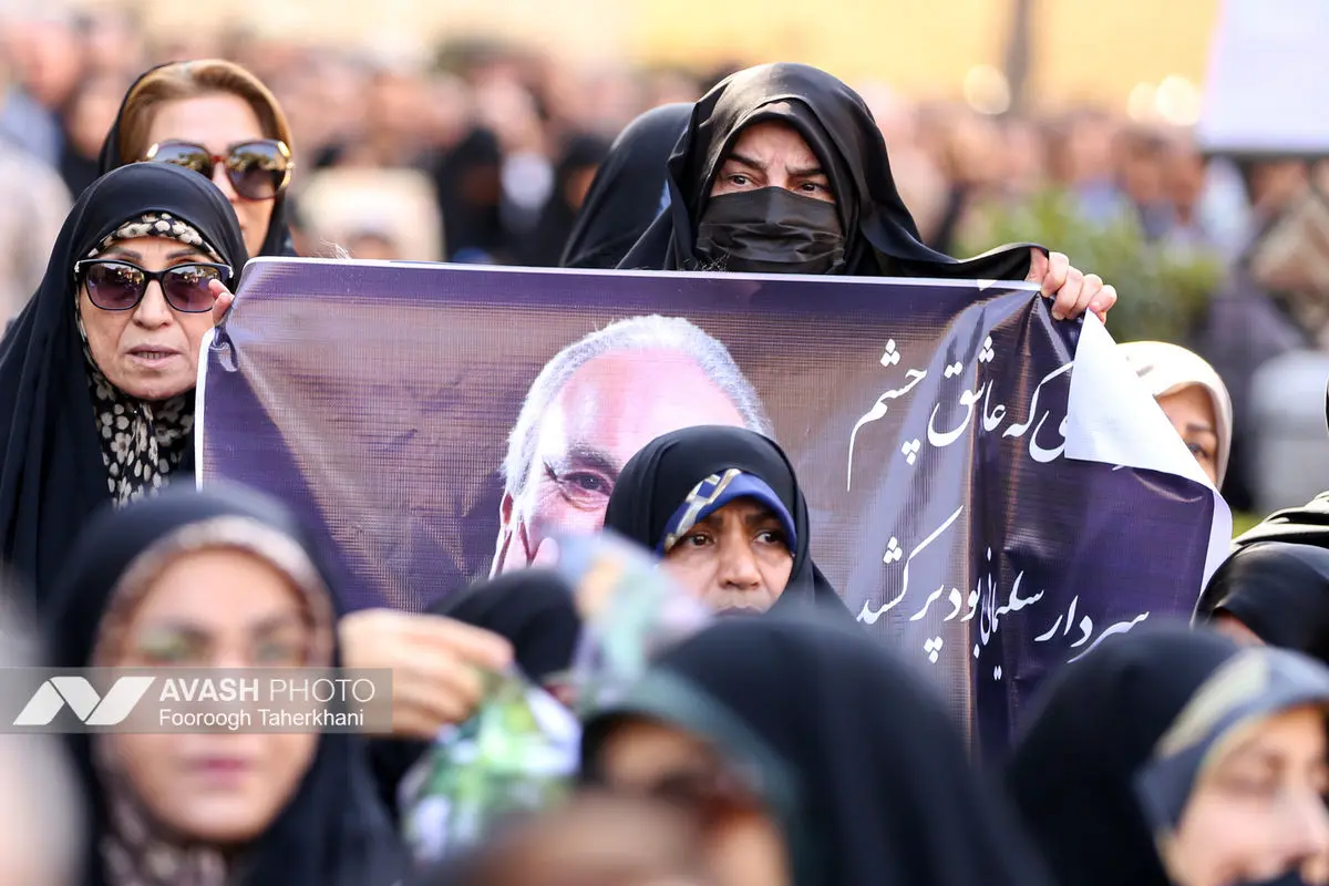 تشییع پیکر محمد کاسبی