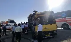 تصادف ‌خونین اتوبوس حامل دانشجویان 