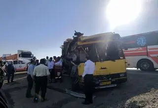 فوری؛ علت تصادف اتوبوس دانشجویان پیراپزشکی مشخص شد