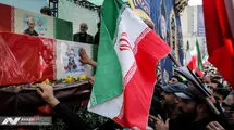 پیکر علی لاریجانی و فرزندش در حرم حضرت معصومه آرام گرفت 