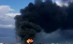 تصاویر دوربین مداربسته از لحظه انفجار بندر شهید رجایی