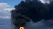 تصاویر دوربین مداربسته از لحظه انفجار بندر شهید رجایی