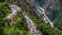 جاده چالوس یکطرفه می‌شود