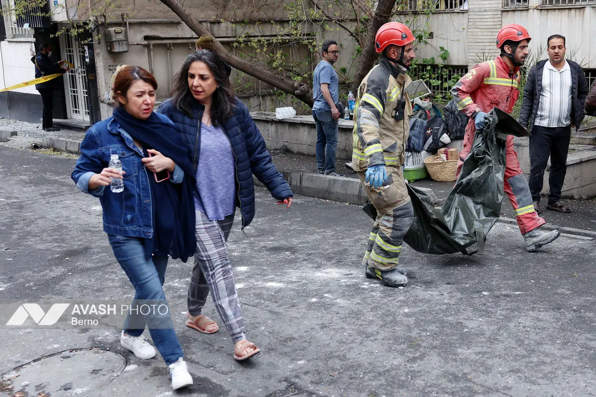 حملات آمریکا و رژیم صهیونیستی به منازل مسکونی در تهران - ۸ فروردین