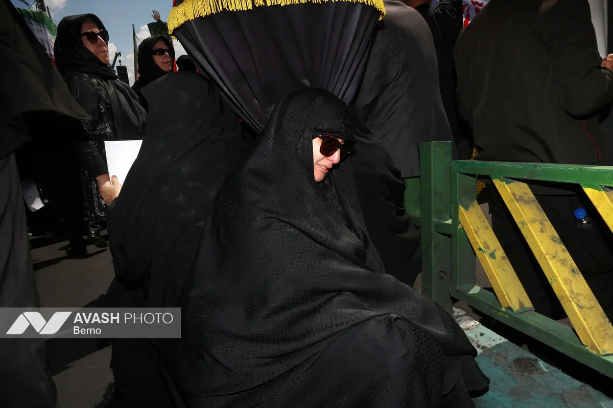 مراسم اربعین رهبر شهید انقلاب در تهران -۱