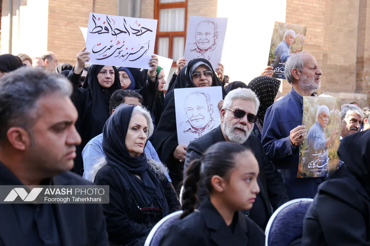 تشییع پیکر محمد کاسبی