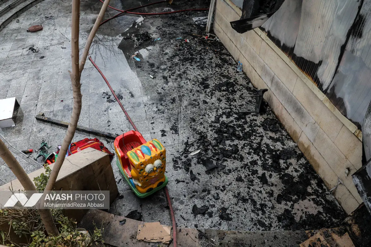 آتش‌سوزی بازار بزرگ جنت‌ - تهران