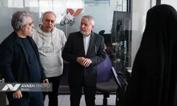 بازدید سیدرضا صالحی امیری از تحریریه آوش